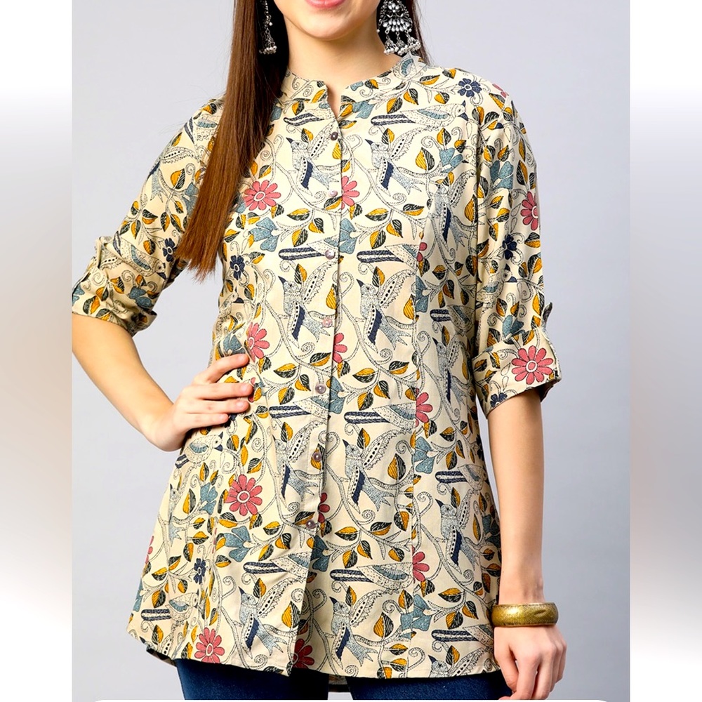 Tunic - Beautiful Print NWOT